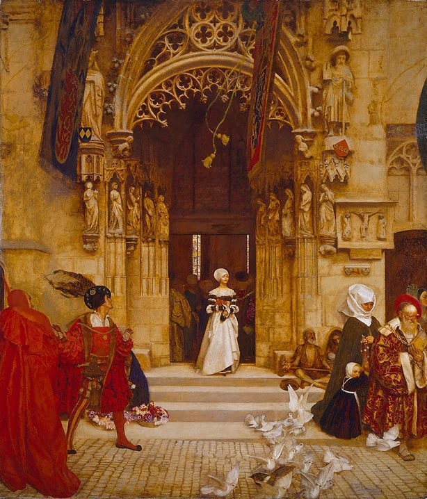 Faust's first sight of Marguerite