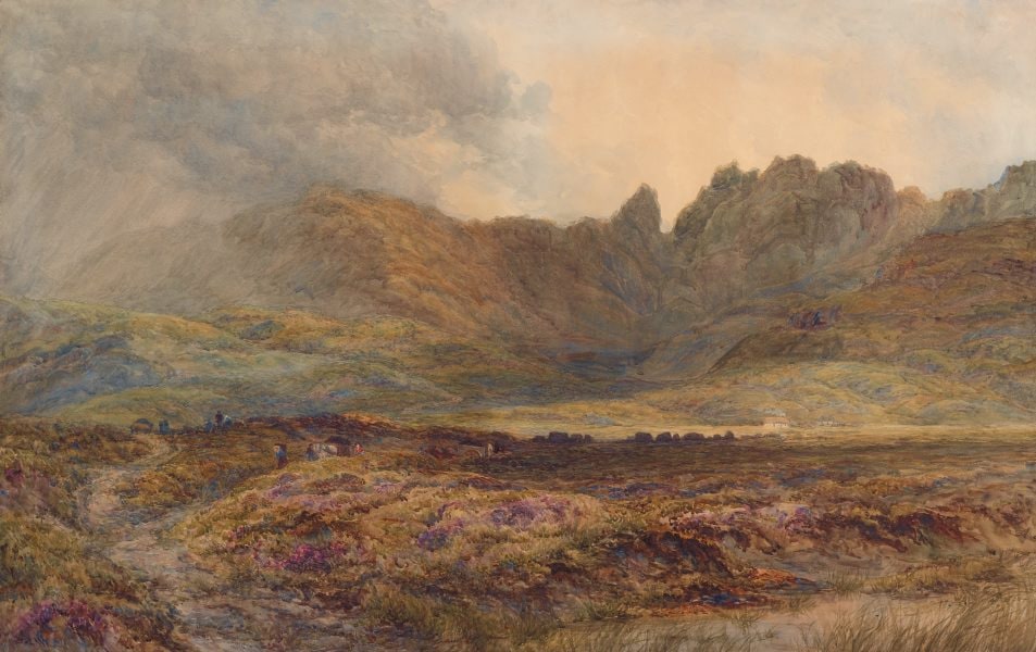 Peat moss, Isle of Skye