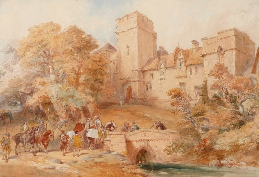 Mediaeval scene