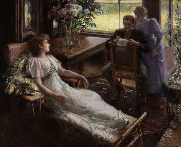 The portrait sitting