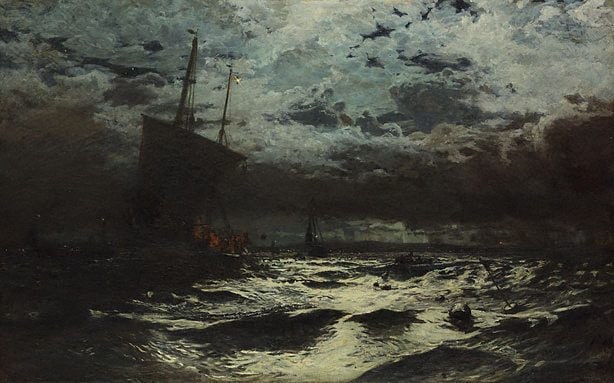 A herring fishery
