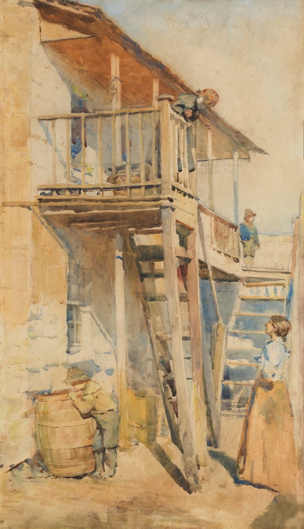 Back of old house, Clyde St Miller's Point