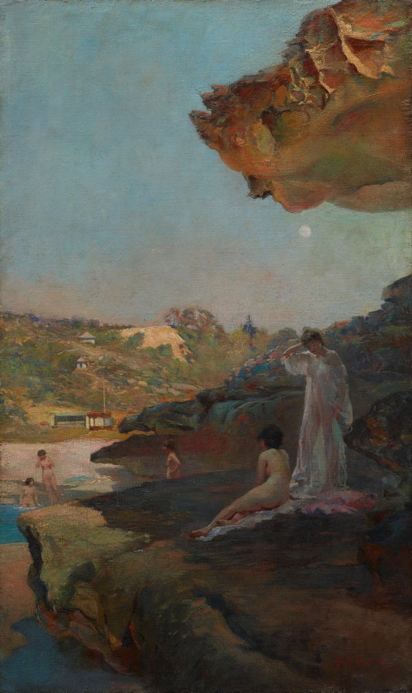 Tamarama Beach, forty years ago, a summer morning