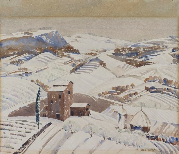 Snow in Umbria