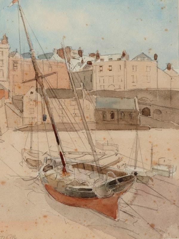 Last of the fishing boats, Tenby