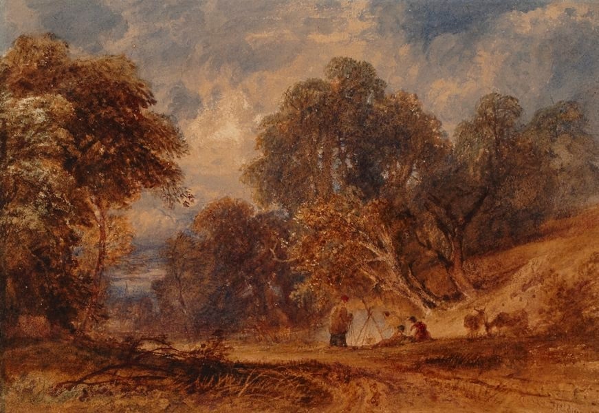 A gypsy scene
