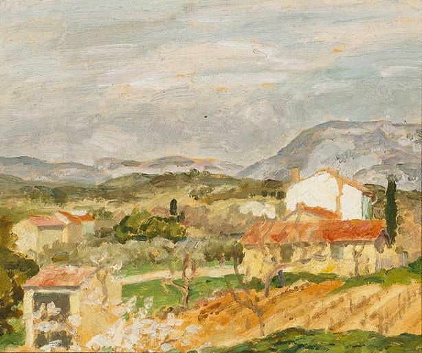 Sketch for 'Sanary, France'