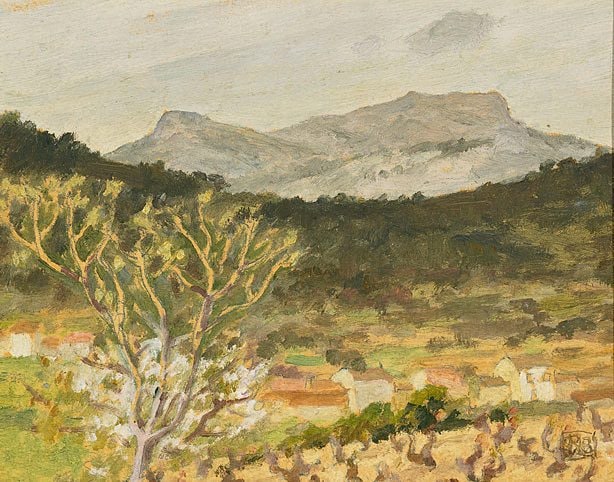 Sketch for 'Near Toulon'