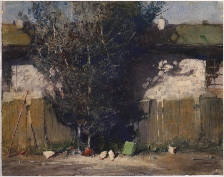 Back fence