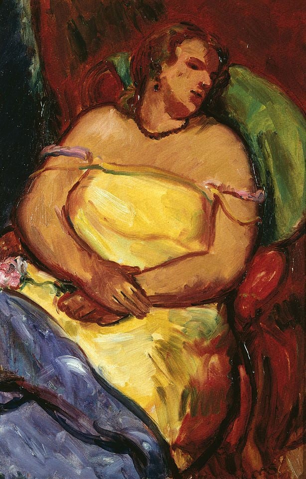 La chemise jaune