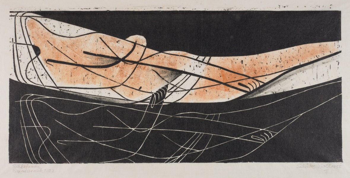 Sleeping woman