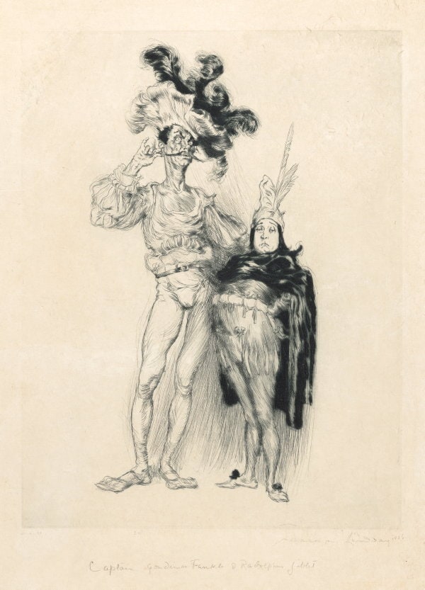 Captain Gondimar Funkle and Radolphus Jiblet
