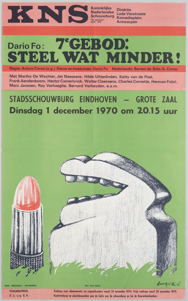 7e Gebod: Steel wat minder!