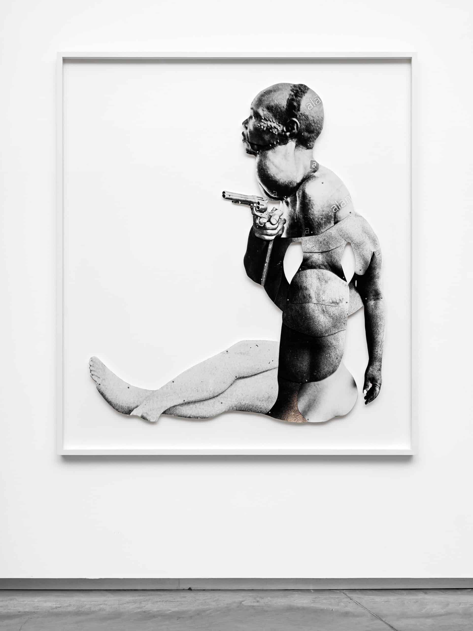 Woman with gun, 2021