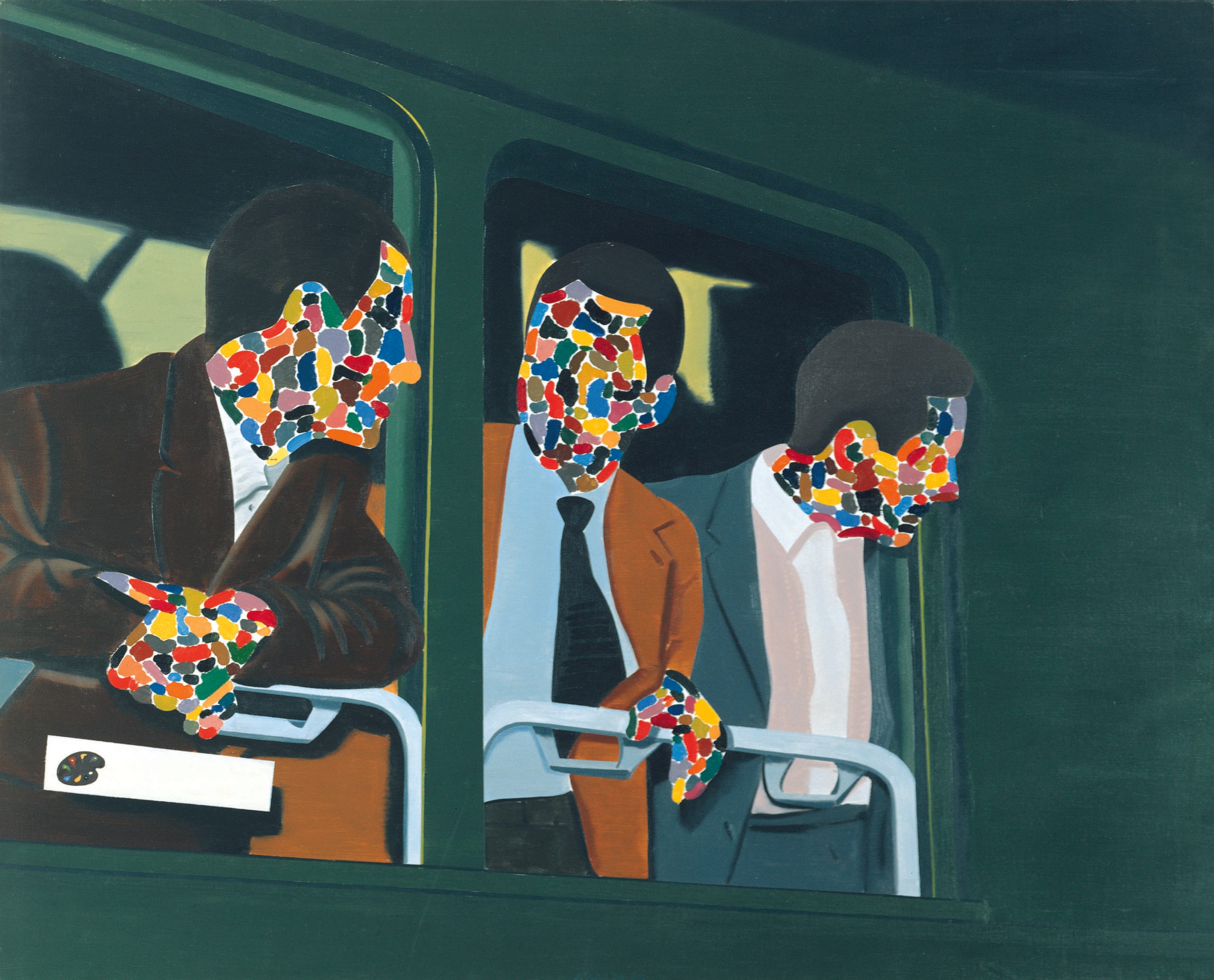 Three Young English Painters Arriving in Paris, 1973