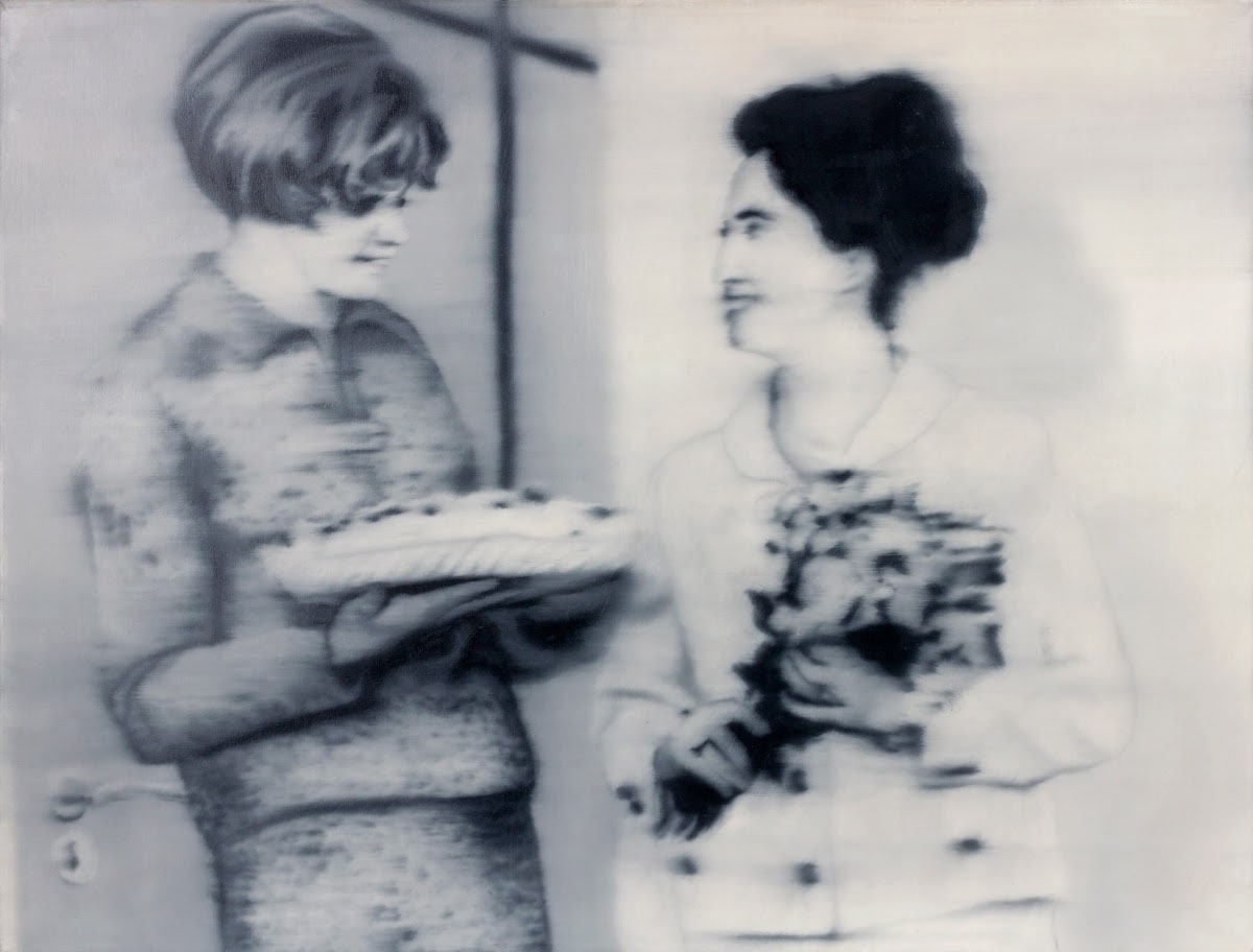 Two Women with Cream Cake