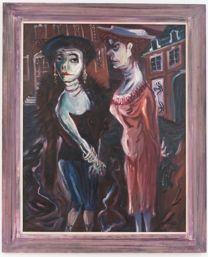 Bezoek (dubbelportret)