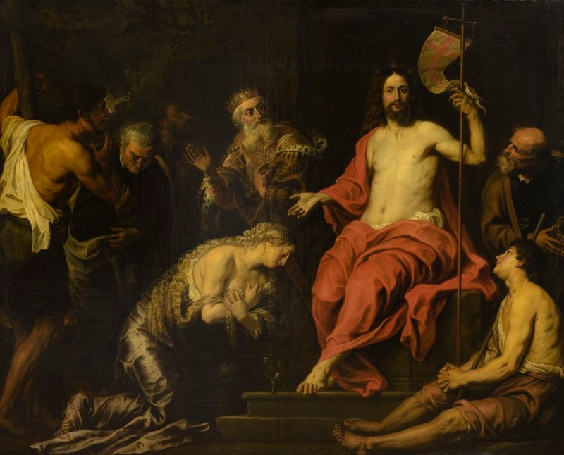 Christus en de boetvaardige zondaars