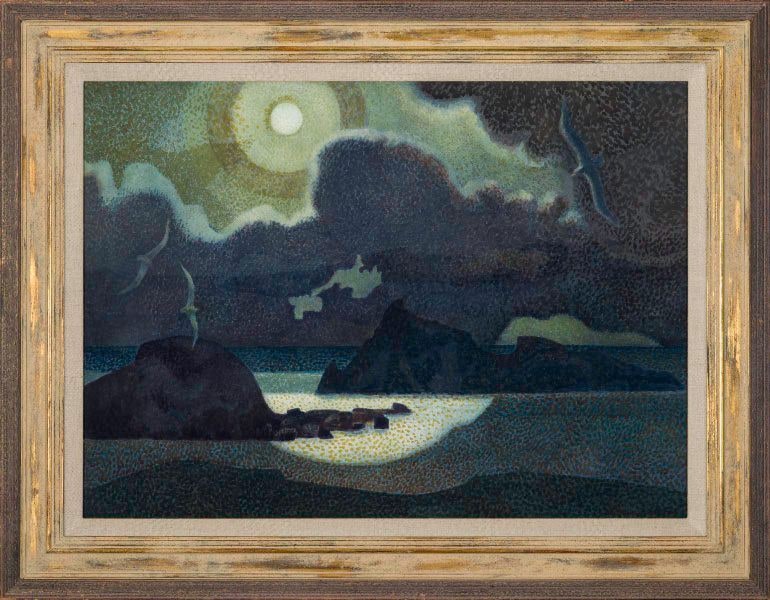Moonlight at Barking Rocks