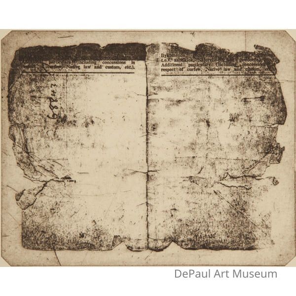 Untitled (Apartheid Scrolls p. 30-31)