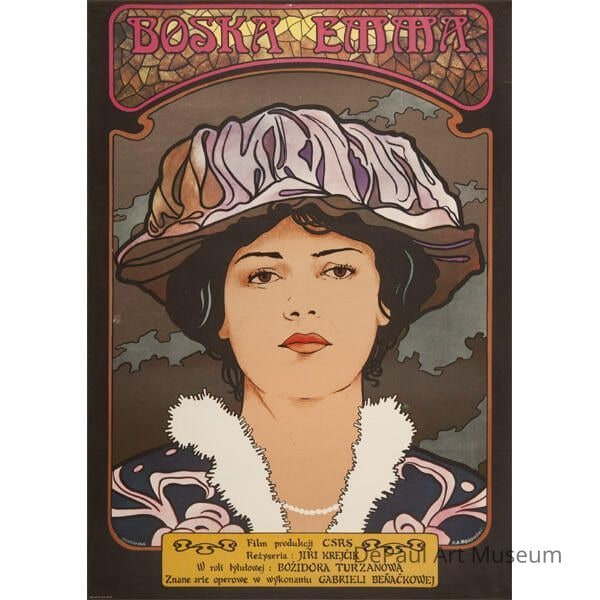 Boska Emma (Dearest Emma) [Czech film poster]