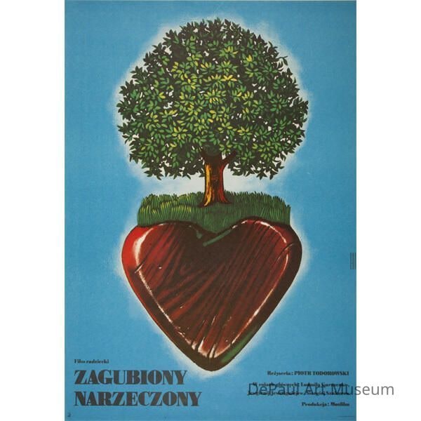 Zagubiony Narzeczony [USSR film poster]