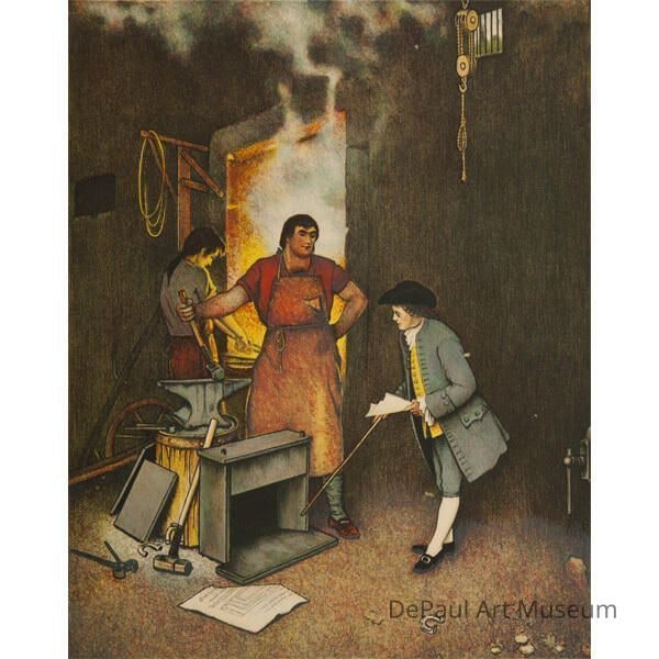 The Village Smithy (Poor Richard's Almanac)