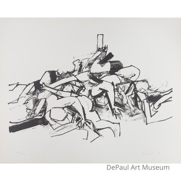 "Untitled" from the portfoilio "Artist and Writers Protest Against the War in Vietnam"