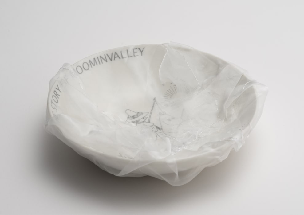 Renovated: Soup bowl with Moomin