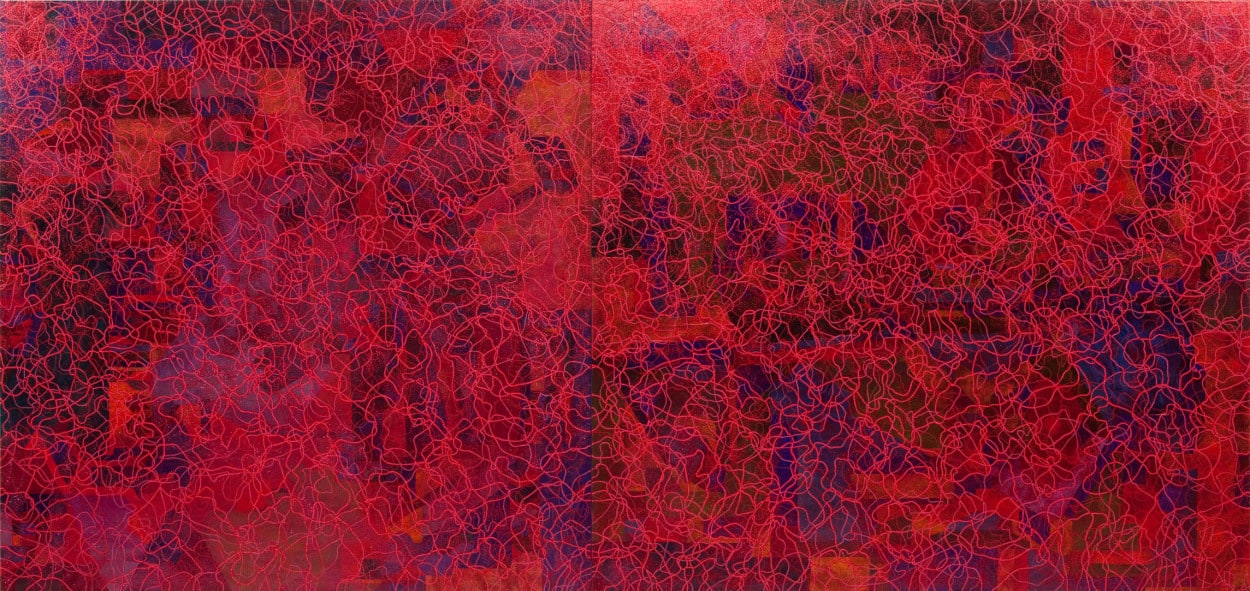 cosmic dust red (Frank Lloyd Wright)