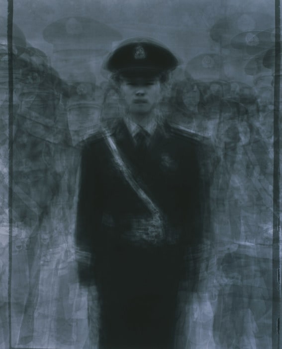 24 army soldiers standing guard over Tian'anmen Square, No. 3, May 2, 2009, Tian'anmen Square, Beijing, China from "our face: Asia"