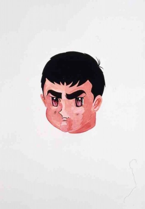 Hyuma Hoshi from "Flower, TV, Cup"