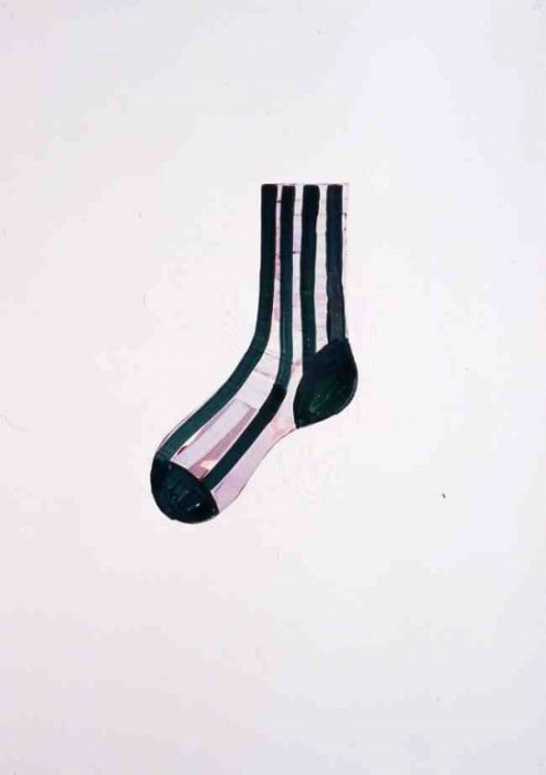Socks from "Flower, TV, Cup"