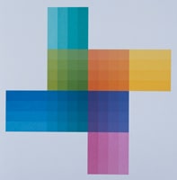 [4] from Portfolio "Verdichtung und auflösung mit vier farben in fünf gradierungen"