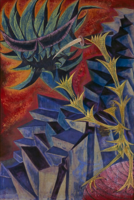 From a Myth "The Birth of Gods"