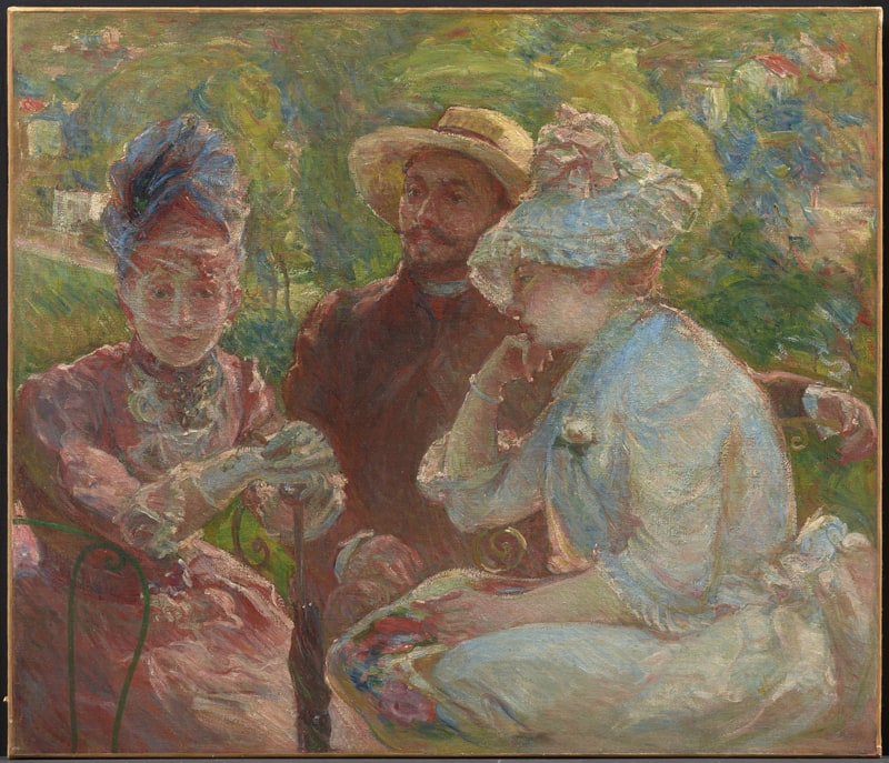 On the Terrace at Sèvres