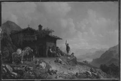 Die Kneipe auf dem Joch