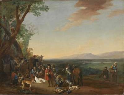 Ruhe auf der Jagd