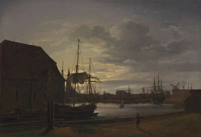 Frederiksholms Kanal in Kopenhagen mit dem Brauhaus Christians IV.