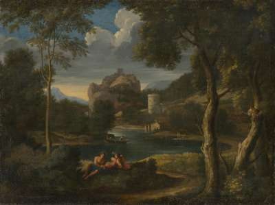Ideale Berglandschaft