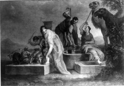 Rebecca am Brunnen