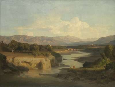 Das Tal des Oreto bei Palermo