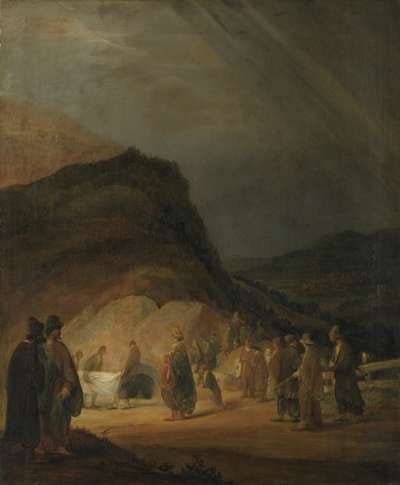 Grabtragung Christi