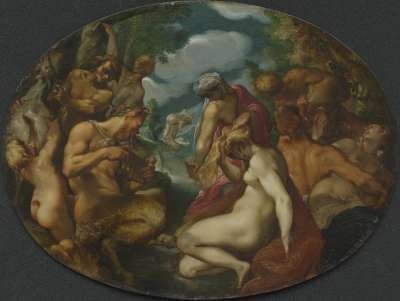 Satyrn und Nymphen