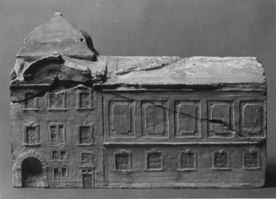 Modell für den Erweiterungsbau der Schack-Galerie in München