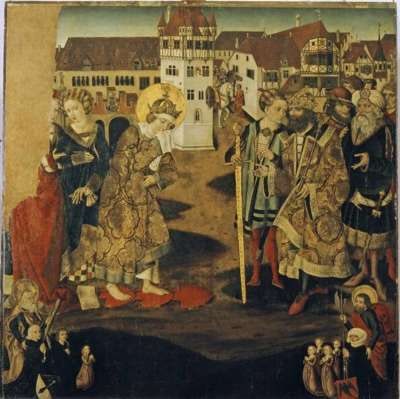 Feuerprobe der hl. Kunigunde