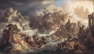 Die Schlacht bei Salamis