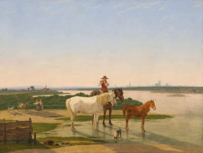 Isarlandschaft bei München
