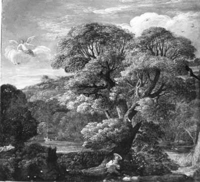 Landschaft mit Hagar