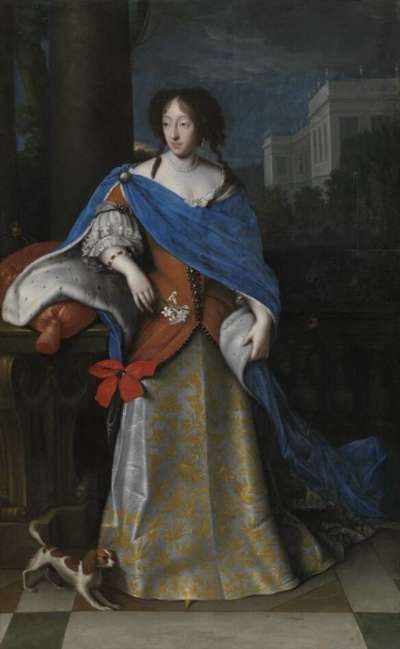 Bildnis der Henriette Adelaide von Savoyen, Gemahlin des Kurfürsten Ferdinand Maria von Bayern